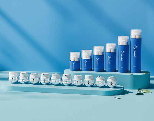 acheter Bouteille sans air en plastique de 50 ml, 80 ml et 150 ml, ensemble de bouteilles sans air en PP avec 10 pompes online manufacture