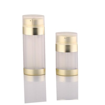 acheter Bouteille sans air 30 ml 60 ml Double chambre Contenants cosmétiques en plastique ODM Bouteille cosmétique sous vide online manufacture