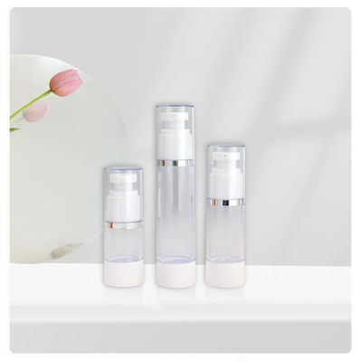 acheter 15 ml 30 ml bouteille de lotion sous vide en plastique de soins de la peau de beauté 50 ml bouteilles de pompe sans air online manufacture