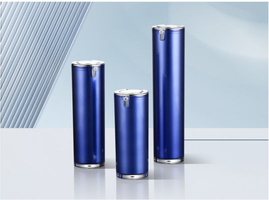 acheter 30 ml de bouteille cosmétique sans air de couleur personnalisée pompe à air bouteilles cosmétiques pour soins de la peau online manufacture
