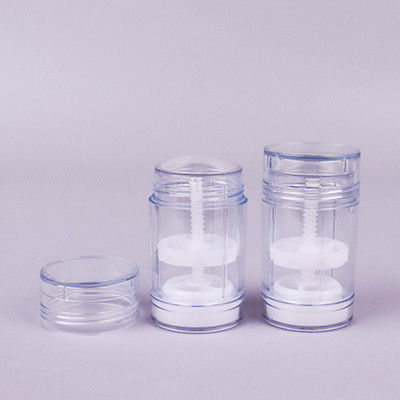 acheter Récipient de déodorant transparent à bâton récipients de déodorant recyclables 30g 50g 75g avec remplissage du fond online manufacture