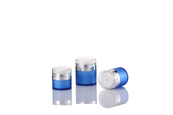 PP Centre Out Jar Crème pour le visage Jar vide contenant cosmétique sans air 15ml 30ml 50ml