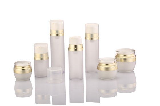50 ml à 150 ml de lotion congelée bouteille de pompe sans air Bouteilles de maquillage vides pour bouteille de douche