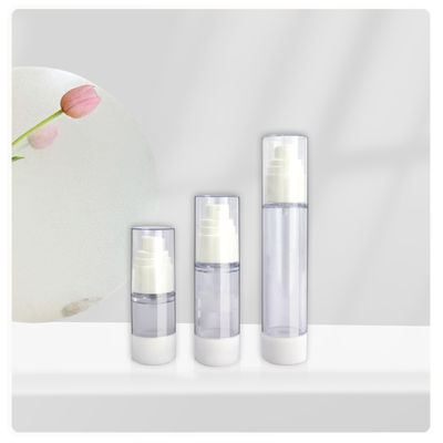 AS Pulvérisateur de brouillard fin sans air de 15 ml Bouteille de brouillard fin à vide transparent 30 ml 50 ml
