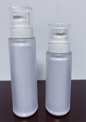 Pulvérisateur de brouillard fin pour cheveux semi-transparent glacé 100 ml 120 ml Pulvérisateur de brouillard continu ultra-fin pour les soins capillaires