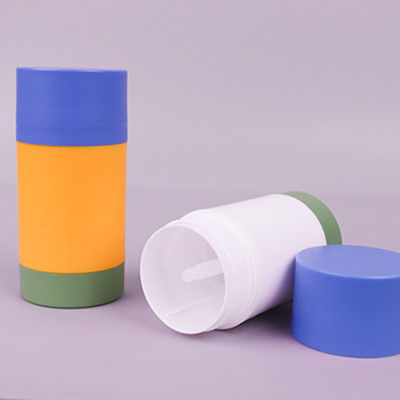 Tubes de déodorant en plastique vides 50g Contenants de déodorant biodégradables 50g
