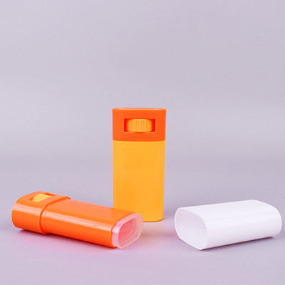 Remplissage du fond 20g Récipients de déodorant rechargeables Tubes ronds de déodorant pour hydratation