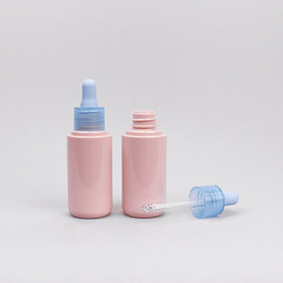 Bouteilles gouttelettes cosmétiques PETG multicolores de 30 ml pour extraits de plantes