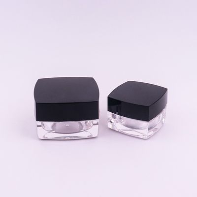 Carrés Acrylique Cosmétiques Boîtes Pour Anti-Ageing Crème pour les Yeux 15g 30g 50g Cream vide Contenant