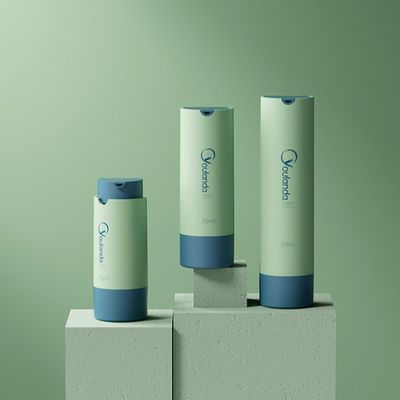15 ml 30 ml 50 ml Bouteille en plastique sans air vide Bouteilles de pompe sans air rechargeables personnalisées