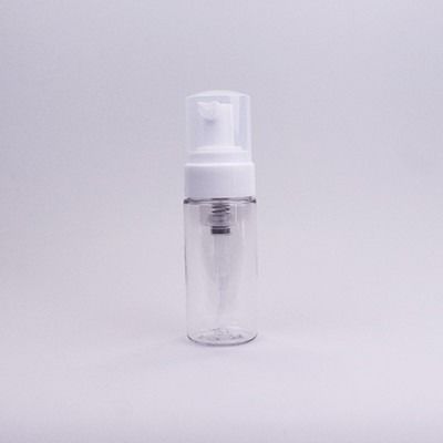 Pompe à savon mousseuse en PET de 60 ml pour le nettoyage du corps et le nettoyage du visage
