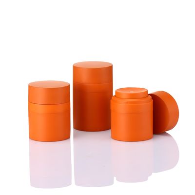 30 50 100g Bouteilles en plastique glacé écologique rondes Bouteilles cosmétiques en PP Emballage 100g