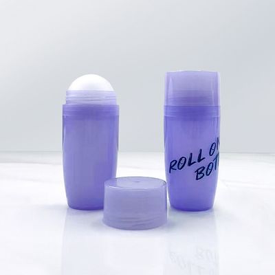 PP 50ML rouleau vide sur les bouteilles pour huiles essentielles rouleau plastique sur les bouteilles rouleau sur les bouteilles de déodorant