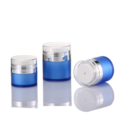 PP Centre Out Jar Crème pour le visage Jar vide contenant cosmétique sans air 15ml 30ml 50ml