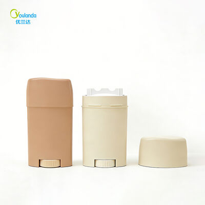 Contenant de déodorant en PP à bâton antiperspirant plastique emballage cosmétique tubes déodorants écologiques
